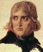 Jacques-Louis  David Bonaparte Unfinished oil painting on canvas